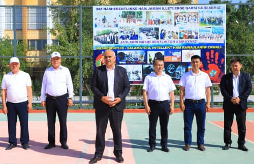 Zıyanlı illetlerge qarsı gúres — bárshemizdiń wazıypamız.