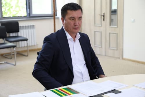 Amalga oshirilayotgan ishlar yuzasidan  yig‘ilish o‘tkazildi.