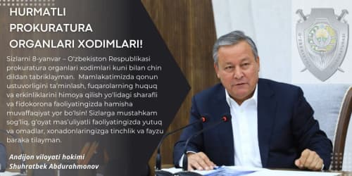 Prokuratura organlari xodimlari va faxriylariga