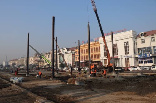 Andijon shahrida zamonaviy shahar muhitini shakllantirishga qaratilgan ishlar izchil davom etmoqda