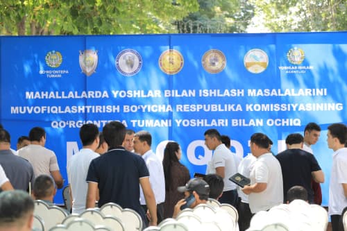 Qo‘rg‘ontepada yoshlar bilan ochiq muloqot: murojaatlar va amaliy yechimlar