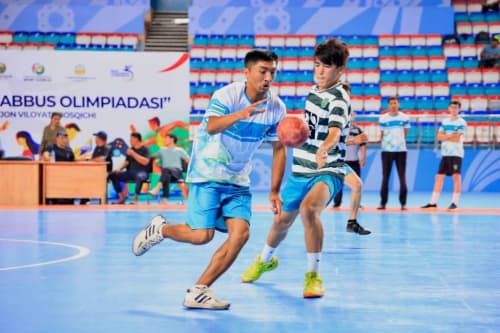 Andijon viloyatida “Besh tashabbus olimpiadasi” doirasida gandbol bo‘yicha viloyat bosqichi o‘tkazildi