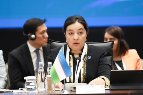 in the Republic of Turkey Report of the Deputy Prime Minister - Chairperson of the Committee for Family and Women Z.B. Makhkamova at the "International Family Forum"