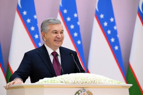 Выступление Президента Республики Узбекистан Шавката Мирзиёева на торжественной церемонии, посвященной Международному женскому дню