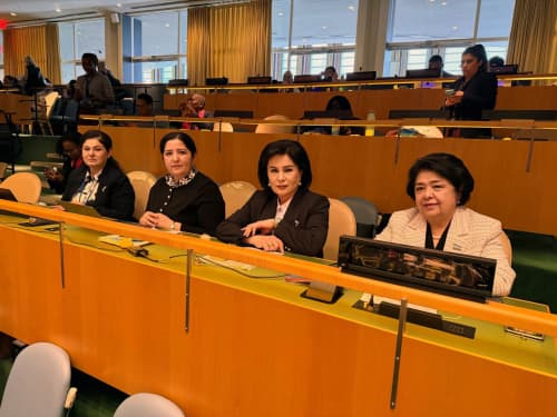O‘zbekiston delegatsiyasi BMTning Xotin-qizlar holati bo‘yicha komissiyasining 70-yubiley sessiyasida ishtirok etmoqda
