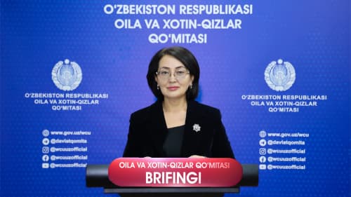 Oila va xotin-qizlar bilan ishlash tizimida amalga oshirilayotgan ishlar haqida brifing