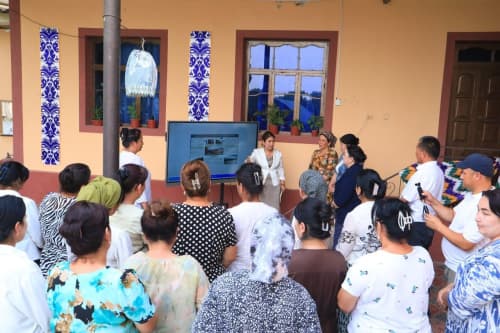 Hududlarda xotin-qizlar bandligi va tadbirkorlik tashabbuslari qo‘llab-quvvatlanmoqda