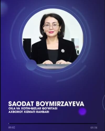 Oila va xotin-qizlar maskanlari faoliyatini takomillashtirish bo'yicha audiobrifing
