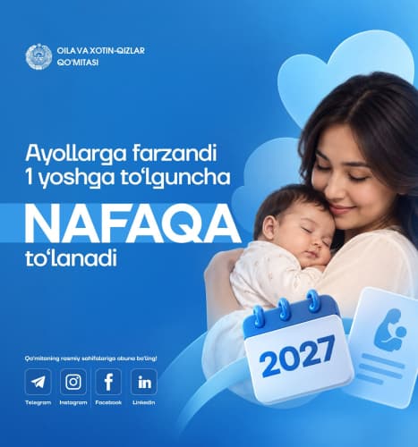 Starting from 2027, Women Will Receive Childcare Allowance Until Their Child Reaches the Age of One