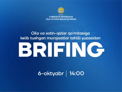 Brifing. E’lon