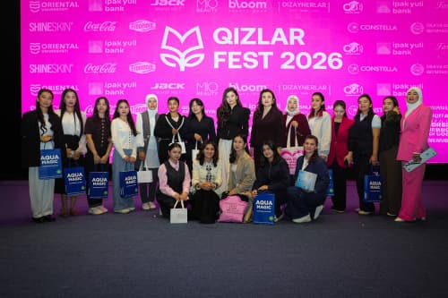 Фестиваль «QizlarFest 2026», объединивший тысячи девушек на одной площадке