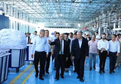 A foreign enterprise with the ability to export $ 10 million a year began to work in Kagan