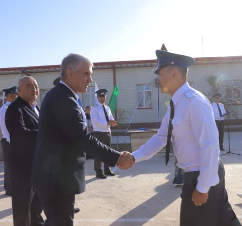 Chegara qoʻshinlari harbiy xizmatchilari uchun yangi maʼmuriy bino, ijtimoiy infratuzilma obyektlari hamda xizmat uylari foydalanishga topshirildi