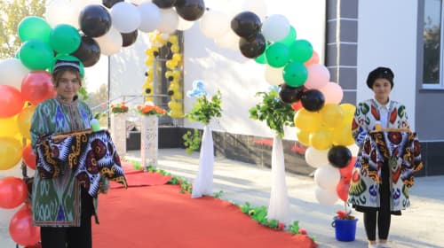 Shofirkon: 36-sonli maktabning yangi oʻquv binosi foydalanishga topshirildi