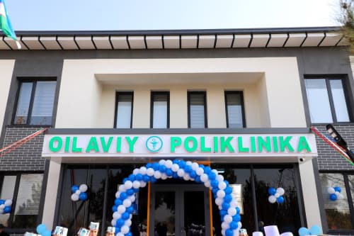 Бухоро тумани: “Гулшанобод” маҳалласида 6-сонли оилавий поликлиника янги биноси фойдаланишга топширилди