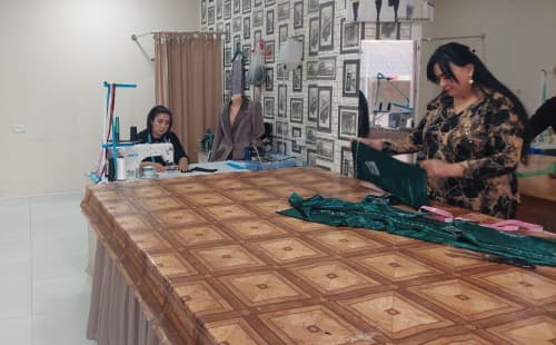 Buxoro shahri: “Toshmachit” mahallasida ham tikuvchilik sexlari kengaymoqda