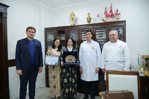 Япониянинг Ўзбекистондаги элчихонаcи ходими Мисаки Аихара бошчилигидаги делегация Бухорода