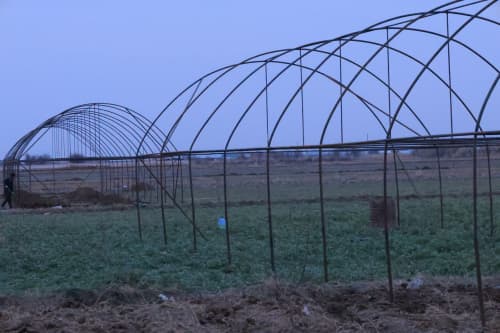 Kogon: “Bir kontur — bir mahsulot” tamoyili asosida yana 34 ta xonadonga issiqxona qurib berilmoqda