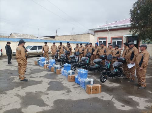 Shofirkon: veterinariya boʻlimi uchastkalari moddiy-texnik imkoniyati yaxshilanmoqda