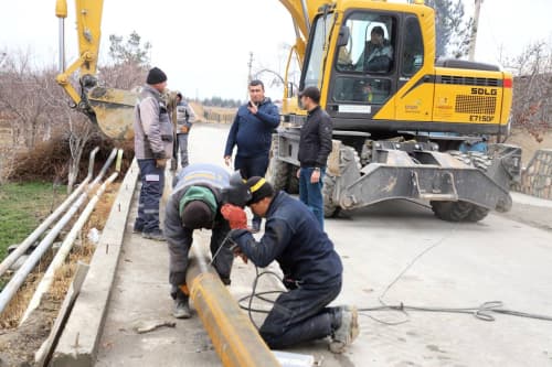 Buxoro tumani: mingdan ortiq xonadonning “zangori olov” taʼminoti yaxshilanmoqda
