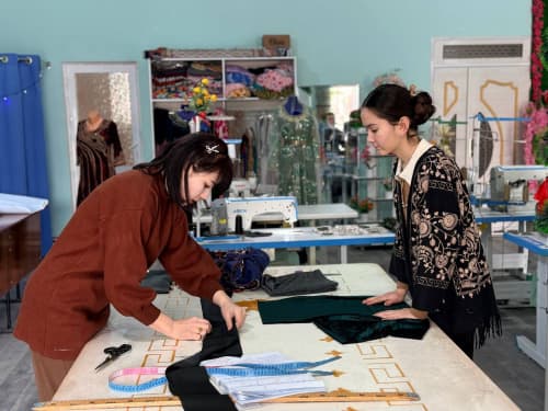 Peshku: “Yangibozor”da “Gulhayo atelye” ish koʻlamini kengaytirmoqda