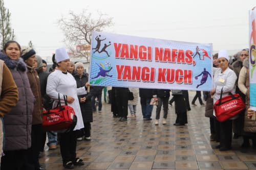 “Salomatlik marafoni”: Shofirkon tumanida keng qamrovli tibbiy ko‘riklar o‘tkazildi