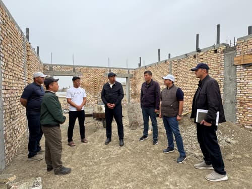 Shofirkon: “Tezguzar”da yangi maktabgacha taʼlim maskani qurilmoqda