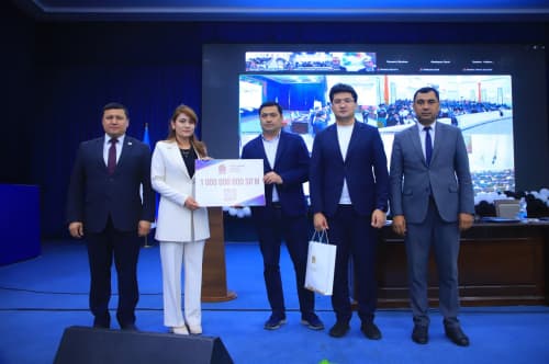 Universitet talabalari “O'zmilliybank” AJ va "Kelajakka qadam" markazi rahbariyati bilan uchrashdilar