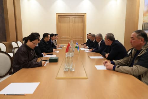 Botir Zaripov “Zhejiang Leapmotor Technology Co., Ltd.” kompaniyasi vitse-prezidenti Ley Ming boshchiligidagi delegatsiya bilan uchrashdi