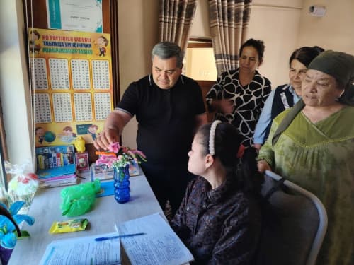 Ғиждувон: уйда якка тартибда таълим олувчи ўқувчилар шарт-шароити ўрганилди