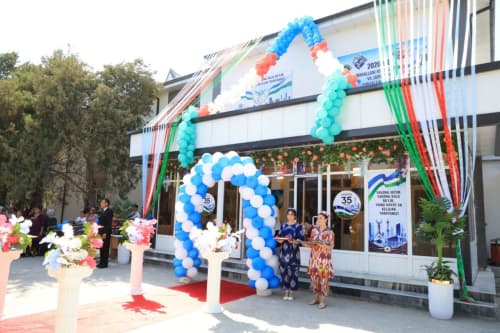 Istiqlol tuhfasi: Vobkentda yana ikki maktab yangilanib, foydalanishga topshirildi