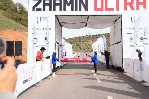 Зомин туманида “Zaamin Ultra” халқаро югуриш марафони бўлиб ўтди