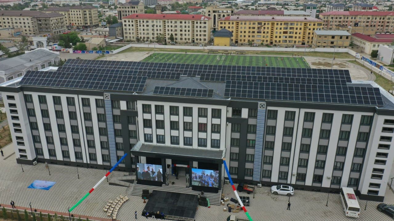 Университетнинг янги ўқув биноси фойдаланишга топширилди