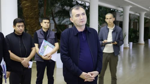 Вилоят ҳокими бир қанча қурилиш лойиҳа таклифлари билан танишди