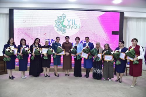 “Йил аёли” миллий танловининг вилоят босқичи ғолибларини тақдирлаш маросими