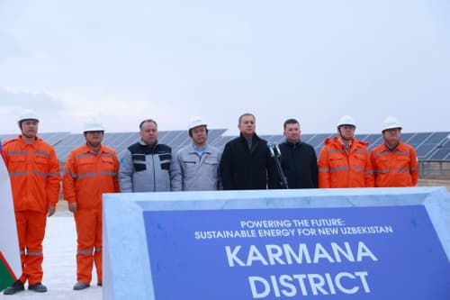 Navoiyda 300 MVtlik quyosh stansiyasi barpo etilmoqda