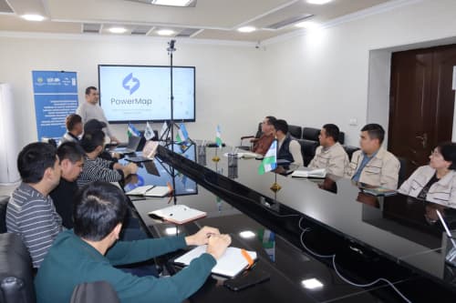 Навоий вилоятида электр таъминоти тизимининг рақамли харитаси ишлаб чиқилди ва муваффақиятли тақдим этилди