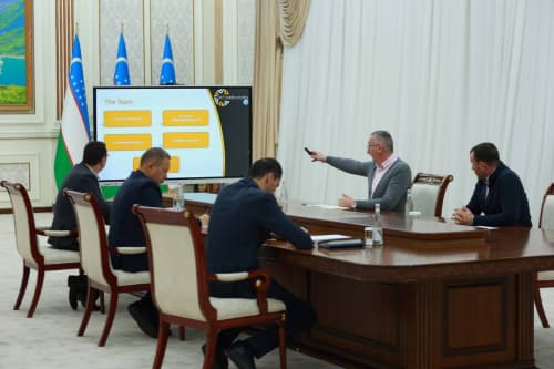 Normat Tursunov Ruminiyaning “Remarkable Consulting” kompaniyasi ijrochi direktorini qabul qildi