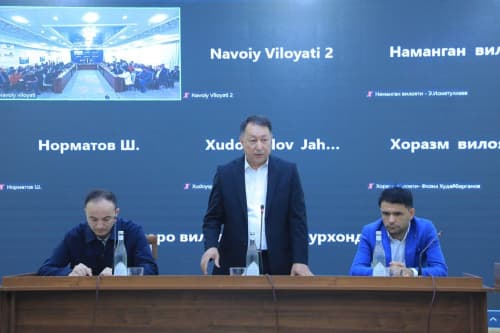 Навоий вилоятида тадбиркорлар билан очиқ мулоқот ўтказилди