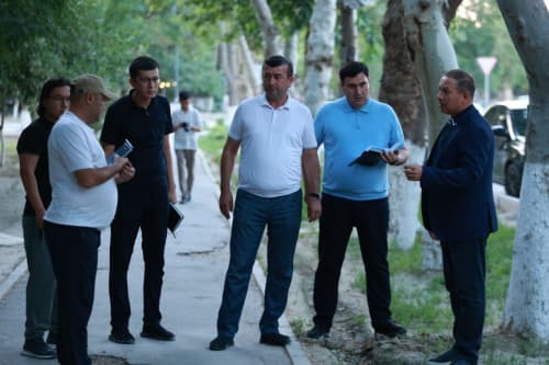 NAVOIY SHAHRIDAGI "O‘ZBEKISTON"  MAHALLASI YANGI QIYOFAGA KIRADI