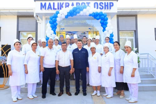 SARDOBAda zamonaviy oilaviy shifokorlik punkti foydalanishga topshirildi