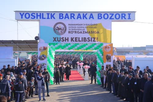 «III Namangan xalqaro zotdor chorva hayvonlari va parrandalar koʻrgazmasi» barchada katta qiziqish uygʻotmoqda