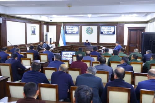 Yashirin iqtisodiyotni oldini olish va unga qarshi kurashish sohasidagi ishlar muhokama qilindi. 