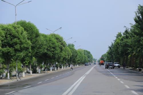 Namanganda 24/7 xizmat ko‘rsatish ko‘chasida qurilish ishlari yakunlanish arafasida