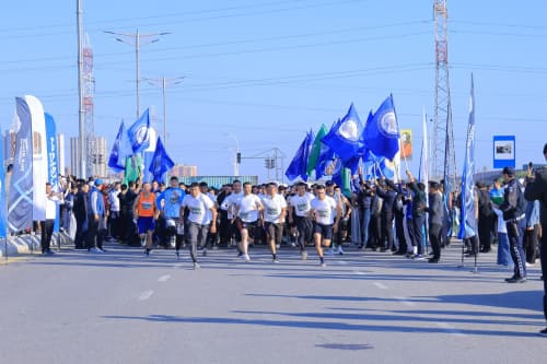 Namanganda yugurish marafoni tashkil etildi