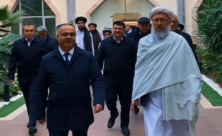 Делегация Афганистана в Самарканде