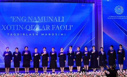 “Eng namunali xotin-qizlar faoli” tanlovi gʻoliblari taqdirlandi