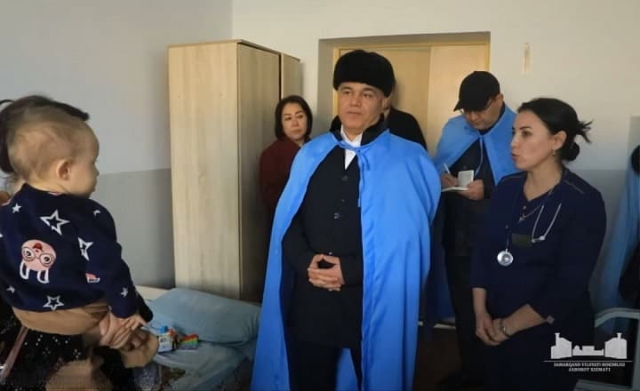 Viloyat hokimi Oqdaryo tumanidagi ijtimoiy soha obyektlarida bo‘ldi