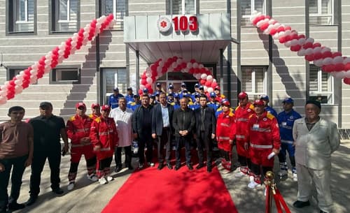 New emergency medical buildings were put into operation in Samarkand region