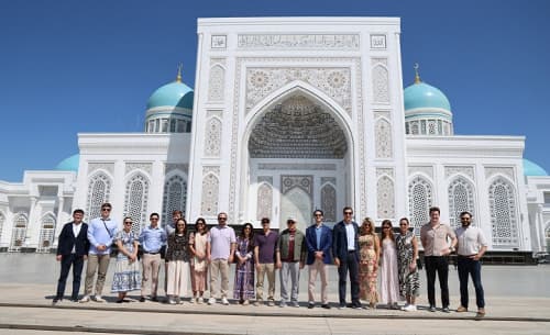 The delegation of the USA has arrived in Samarkand